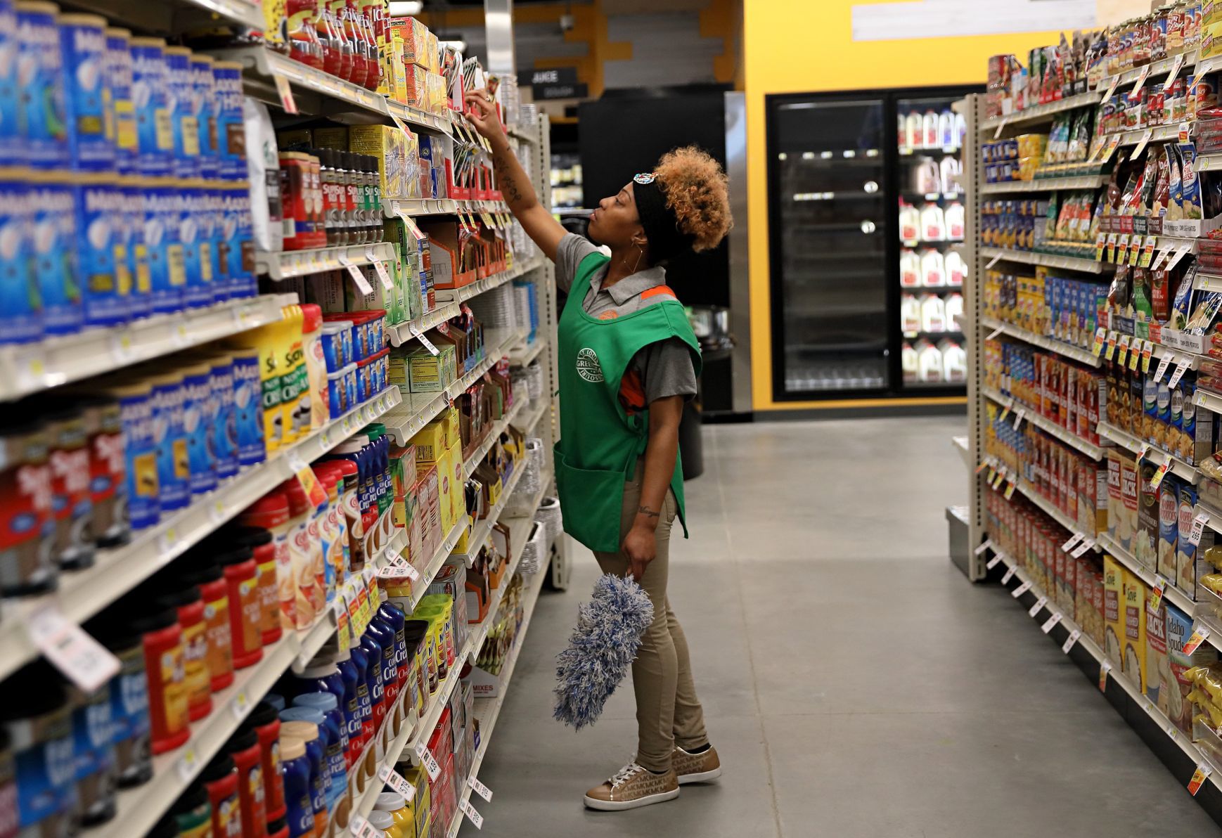 GreenLeaf grocery store soft opening